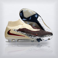 Tachos Phantom GX II Elite High Cut FG Crema Vino Safari, vista 5 — X Cleats MX
