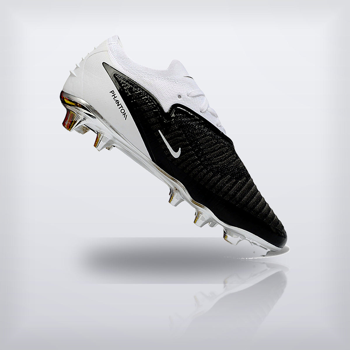 Tachos Phantom GX II Elite FG Blanco Negro — X Cleats MX