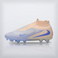 Tachos Phantom GX II Elite High Cut FG Crema Azul, vista 7 — X Cleats MX