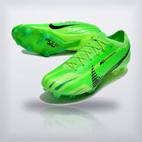 Tachos Air Zoom Mercurial Vapor 15 Elite MDS FG Verde, vista 3 — X Cleats MX