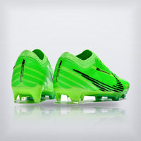 Tachos Air Zoom Mercurial Vapor 15 Elite MDS FG Verde, vista 4 — X Cleats MX