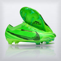 Tachos Air Zoom Mercurial Vapor 15 Elite MDS FG Verde, vista 5 — X Cleats MX