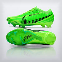 Tachos Air Zoom Mercurial Vapor 15 Elite MDS FG Verde, vista 6 — X Cleats MX
