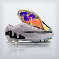 Tachos Air Zoom Mercurial Vapor 15 Elite FG Blanco Negro, vista 5 — X Cleats MX