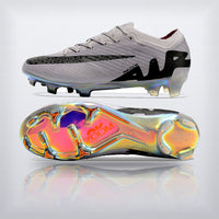 Tachos Air Zoom Mercurial Vapor 15 Elite FG Blanco Negro, vista 6 — X Cleats MX