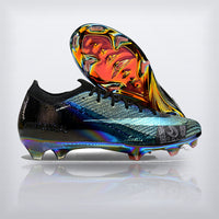 Tachos Air Zoom Mercurial Superfly 10 Elite SE FG Negro Iridiscente, vista 5 — X Cleats MX