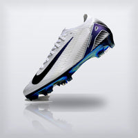 Tachos Air Zoom Mercurial Vapor 16 Elite FG Blanco Azul Marino, vista 2 — X Cleats MX