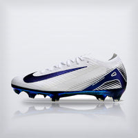 Tachos Air Zoom Mercurial Vapor 16 Elite FG Blanco Azul Marino, vista 7 — X Cleats MX