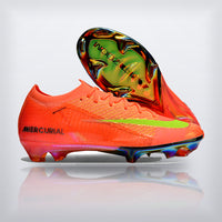 Tachos Air Zoom Mercurial Superfly 10 Elite SE FG Coral Volt, vista 5 — X Cleats MX