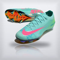 Tachos Air Zoom Mercurial Superfly 10 Elite SE FG Menta Rosa, vista 3 — X Cleats MX