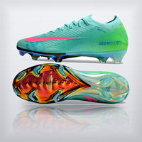 Tachos Air Zoom Mercurial Superfly 10 Elite SE FG Menta Rosa, vista 6 — X Cleats MX