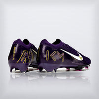 Tachos Air Zoom Mercurial Vapor 16 Elite FG Mbappe Morado Dorado, vista 4 — X Cleats MX