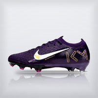 Tachos Air Zoom Mercurial Vapor 16 Elite FG Mbappe Morado Dorado, vista 7 — X Cleats MX