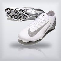 Tachos Air Zoom Mercurial Vapor 16 Elite FG Blanco Plata, vista 3 — X Cleats MX