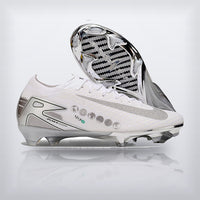 Tachos Air Zoom Mercurial Vapor 16 Elite FG Blanco Plata, vista 5 — X Cleats MX