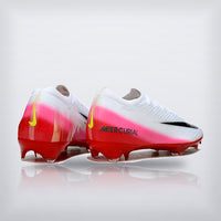 Tachos Air Zoom Mercurial Vapor 16 Elite FG Blanco Rojo, vista 4 — X Cleats MX