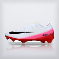 Tachos Air Zoom Mercurial Vapor 16 Elite FG Blanco Rojo, vista 7 — X Cleats MX