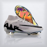 Superfly 9 Elite gris con detalles azul cielo