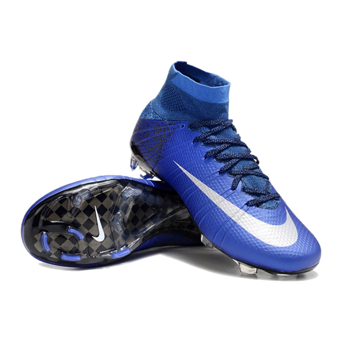 Tachos Mercurial Superfly IV Azul FG - X Cleats MX
