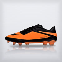 Nike Hypervenom Phantom RGN naranja y negro, vista lateral