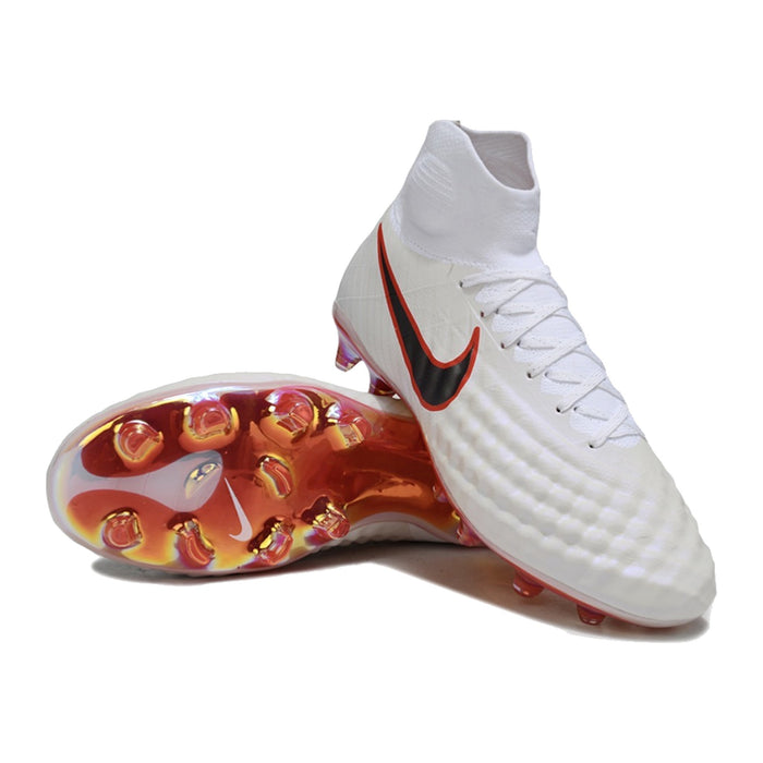 Tachos Magista Obra II Blanco Rojo FG - X Cleats MX