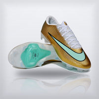 Par de Mercurial Vapor 17 Mbappe, perfil y suela