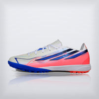 Tachos F50 Hyperfast League TF Blanco Azul Coral, vista 7 — X Cleats MX