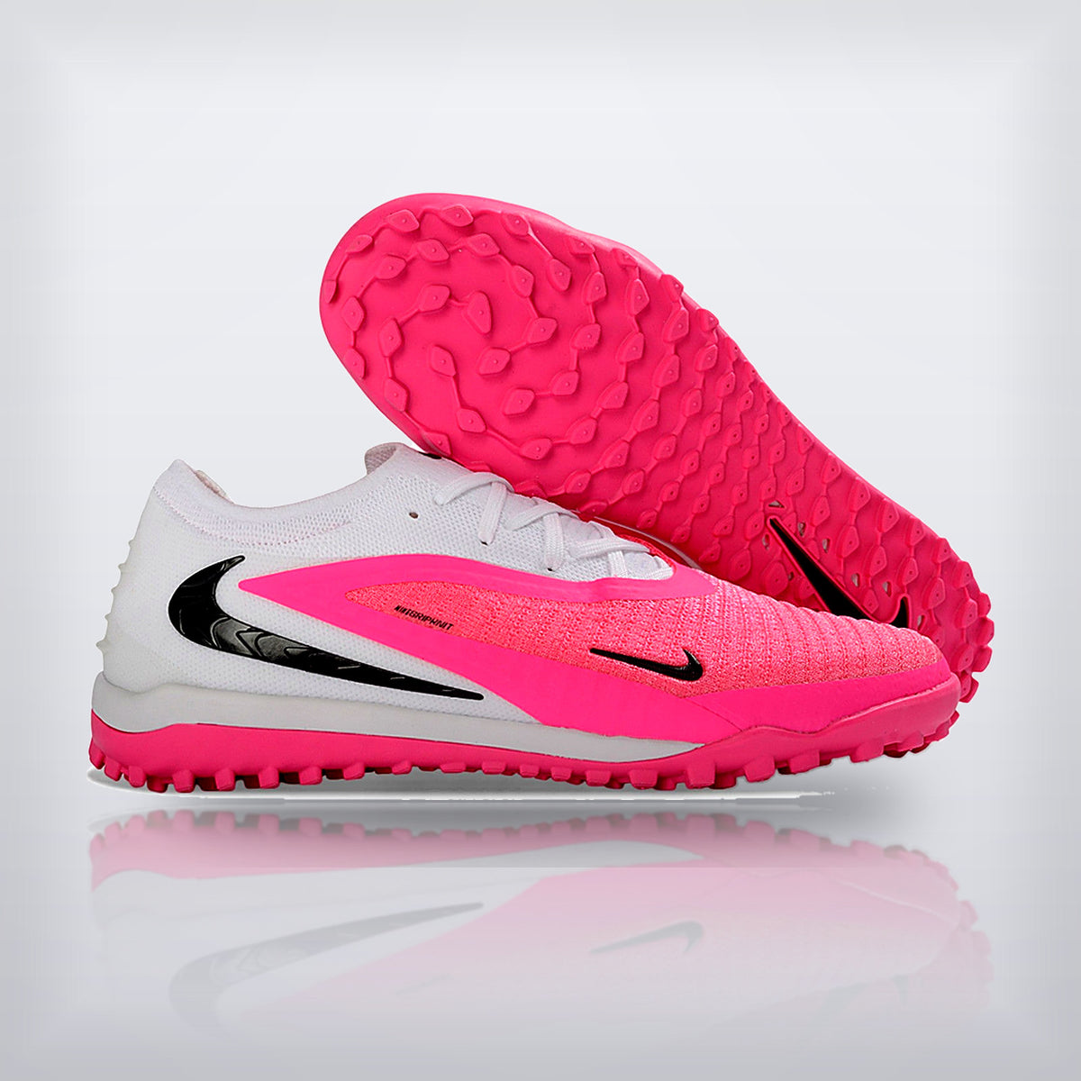 Tachos Phantom GX II Elite TF Blanco Rosa — X Cleats MX