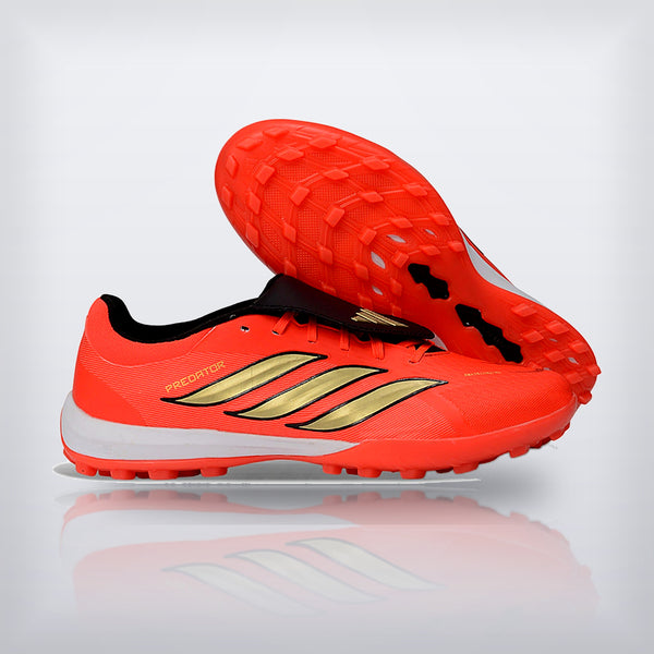 Tachos Predator League FT TF Coral Dorado — X Cleats MX