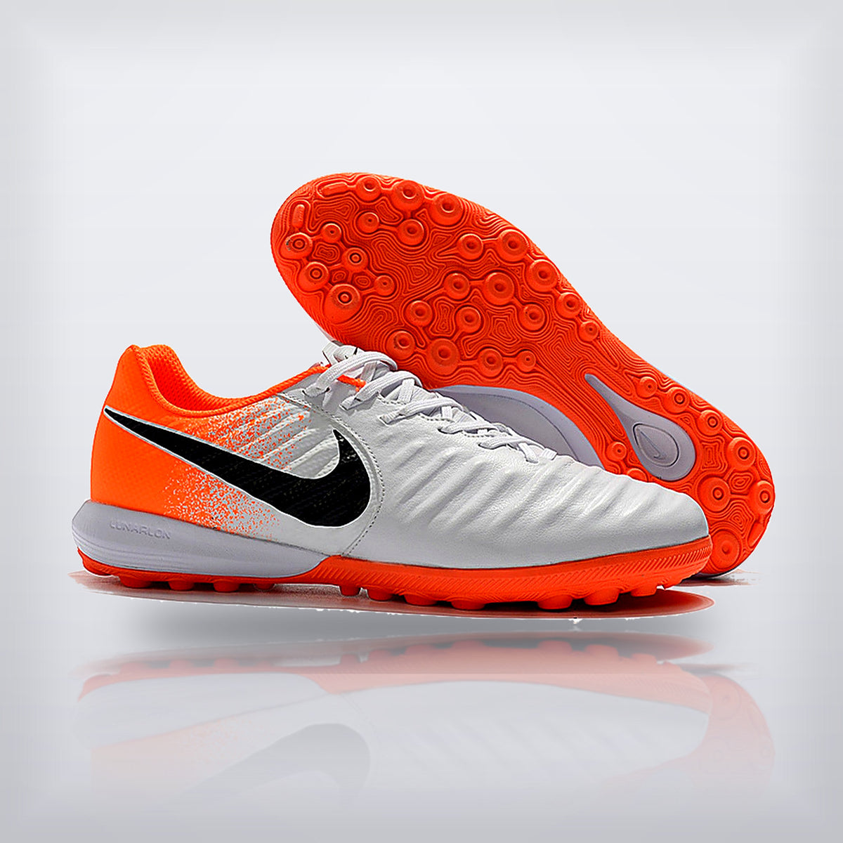 Tachos TiempoX Finale TF Blanco Naranja — X Cleats MX
