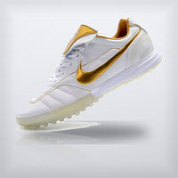 Tachos Tiempo Legend 7 R10 Elite TF Blanco Dorado, vista 2 — X Cleats MX
