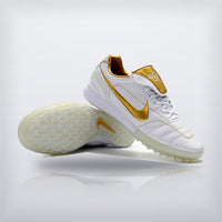 Tachos Tiempo Legend 7 R10 Elite TF Blanco Dorado, vista 3 — X Cleats MX