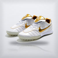 Tachos Tiempo Legend 7 R10 Elite TF Blanco Dorado, vista 6 — X Cleats MX
