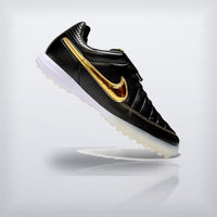 Tachos Tiempo Legend SE TF R10 Negro Dorado, vista 2 — X Cleats MX