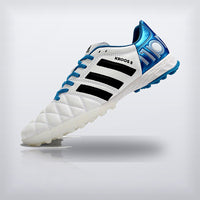 Tachos adiPure 11Pro TRX TF Kroos Blanco Azul, vista 3 — X Cleats MX