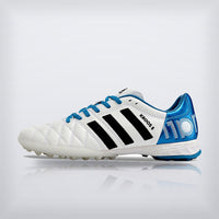 Tachos adiPure 11Pro TRX TF Kroos Blanco Azul, vista 7 — X Cleats MX